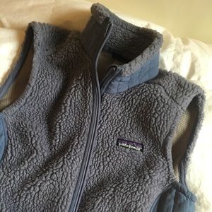 Patagonia vest. Size small. Periwinkle blue. EUC